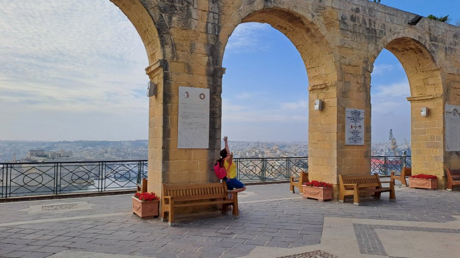 Valeta, Malta, Lower Barraka Garden